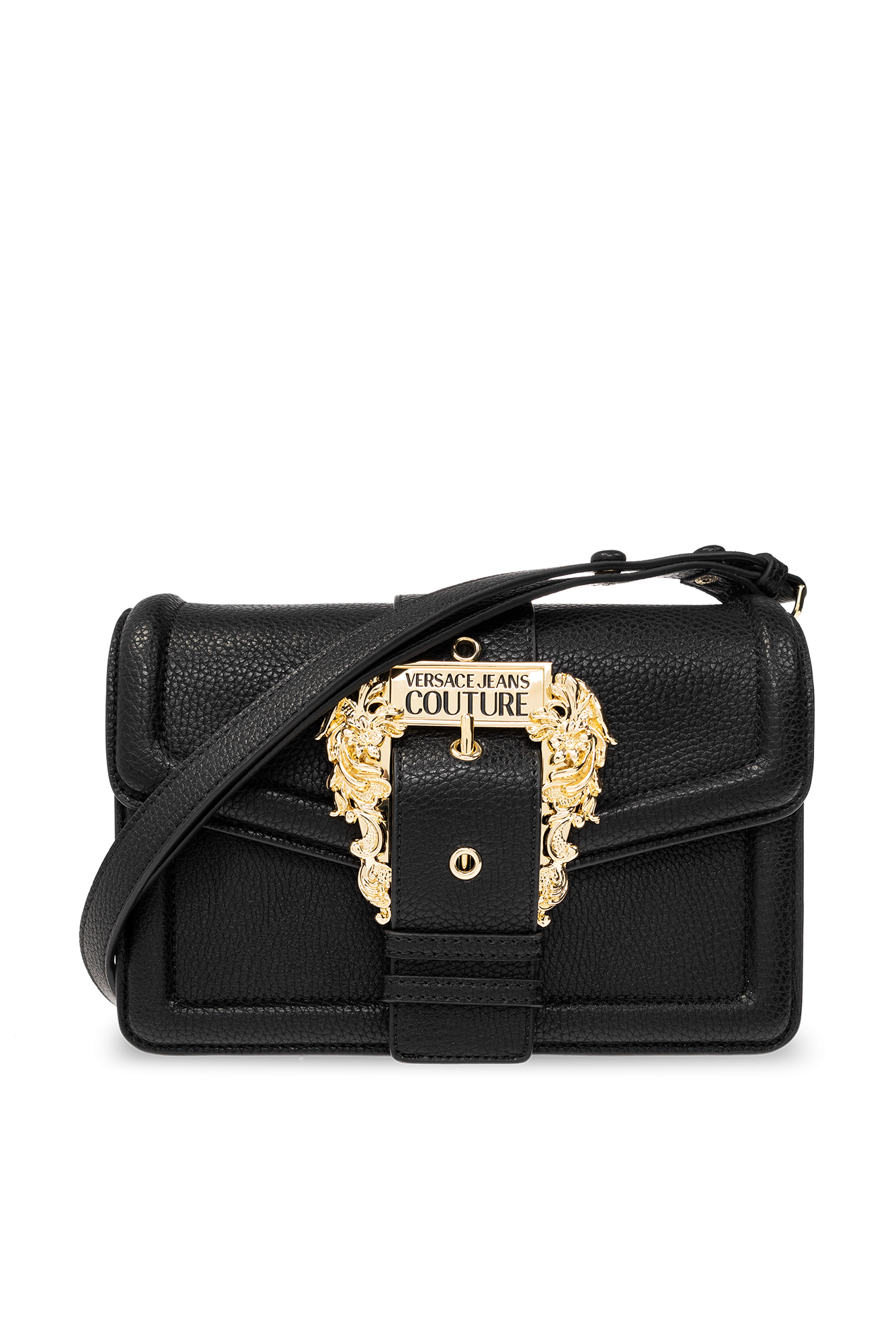 Versace jeans black shoulder on sale bag